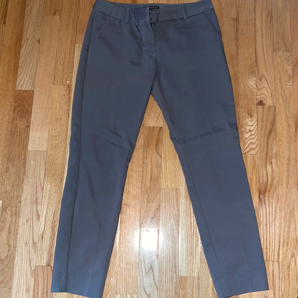 Gray express pants